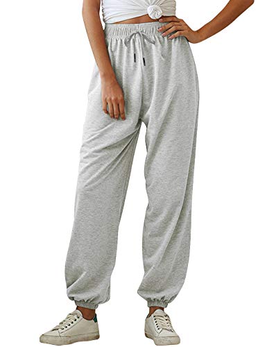Imuedaen Jogginghose Damen Casual Baumwolle Sporthose Lang Sweatpants...
