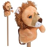 Realistisches Design für pferdestarke Abenteuer – Die detailverliebte Gestaltung mit Mähne & Halfter lädt zu fantasievollen Ausritten ein – ideal für Rollenspiele & Turnierübungen