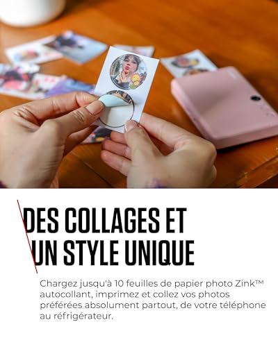 Canon Zoemini S2 Appareil photo instantanné + imprimante , Rose Doré