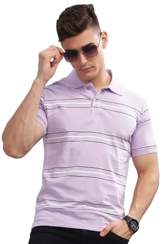 Image of ADRO Regular Fit Polo T-Shirt for Men| Printed Polo T-Shirt | Cotton Polo T Shirt
