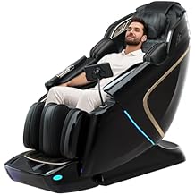 4D Zero Gravity Massage Chair,52" SL-Track Sliding Massages,AI Voice Control System,LCD Touch Screen,52 Airbags Soft Massage,Body Scan and Calfrest Extension Massage Chairs Full Body, Wireless Charger