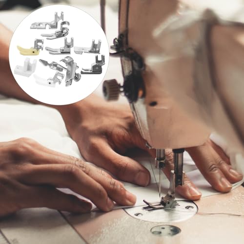 Set de 9 piezas de pies prensatelas para máquina de coser miniatura 7