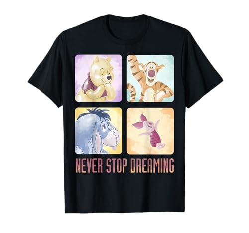 Image of Disney Winnie The Pooh Friends Never Stop Dreaming T-Shirt