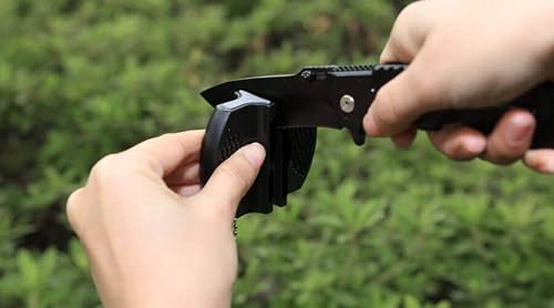 Silislick Ceramic Knife Sharpener - Professional Grade Sharpening Tool With 2 Stage Coarse, Medium, And Fine Grinding For Straight And Serrated Knives #TOP5