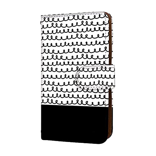 anve nubia S 5G A403ZT �Ή� �X�}�z�P�[�X �蒠�^ �J�[�h���[�����t�� ���m�N�� �􉽊w�͗l �V���v�� (D.�g��)