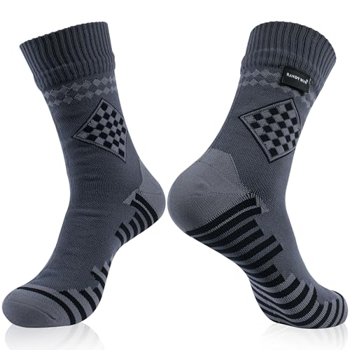 Image of RANDY SUN Waterproof Breathable Socks, [SGS Certified] Unisex Novelty Skiing Trekking Hiking Wading Trail Socks
