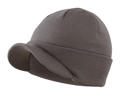 [Mlibeait] �����Y �~�p �r�[�j�[�n�b�g �j�b�g�X �r���t�� �f�C���[�r�[�j�[�L���b�v �u���b�N(Dark Gray)