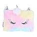 Astuccio a forma di unicorno in peluche per cancelleria per studenti e viaggi, Colorato (Multicolore) - 725614YRWMZ143ROG5