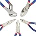 WORKPRO 5-piece Pliers Set (10-Inch Slip Joint, 8-Inch Linesman, 8-Inch Long Nose, 6-Inch Diagonal, 10-Inch Groove Joint) for Basic Home Use
