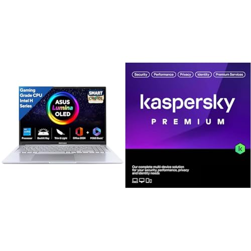 Image of ASUS Vivobook 16, 16 inch FHD (1920 x 1200) OLED,Intel Core i5-13420H Processor,(16GB RAM /512GB SSD /Win 11 /M365 Basic (+ Kaspersky Premium 1 Device 1 Year (Physical Pack)