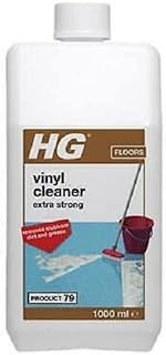 HG Vinyl Cleaner Extra Strong, LVT Floor Cleaner & Vinyl Floor Cleaner, Multi Surface Floor Cleaner Liquid, Effective Rubber Floor Cleaner & Lino Floor Cleaner - 1 Litre