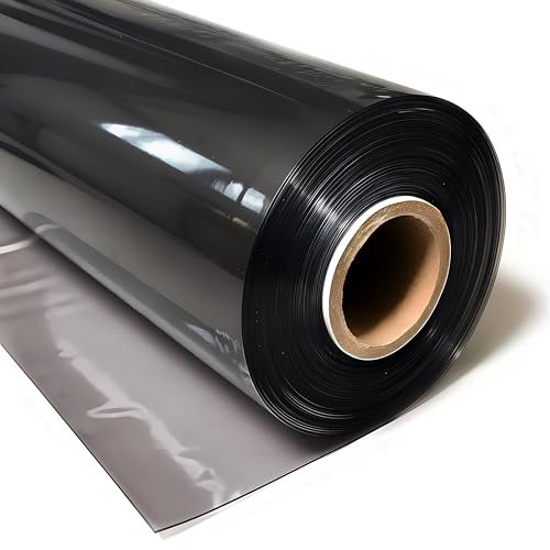 Monochrome - Experimental Electronic meets Cinematic Sound Design 5 Flexa Crystal Clear Tinted Vinyl 20 Gauge (54" Wide) Sample | Double Polished Marine Grade Vinyl | Waterproof, UV Resistant, CPSIA Compliant | Flexible Plastic Porch Enclosure