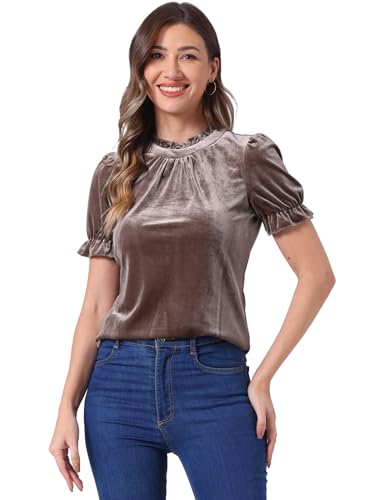 Chemise Halloween velours Allegra K : évitez les déguisements inconfortables avec ce haut