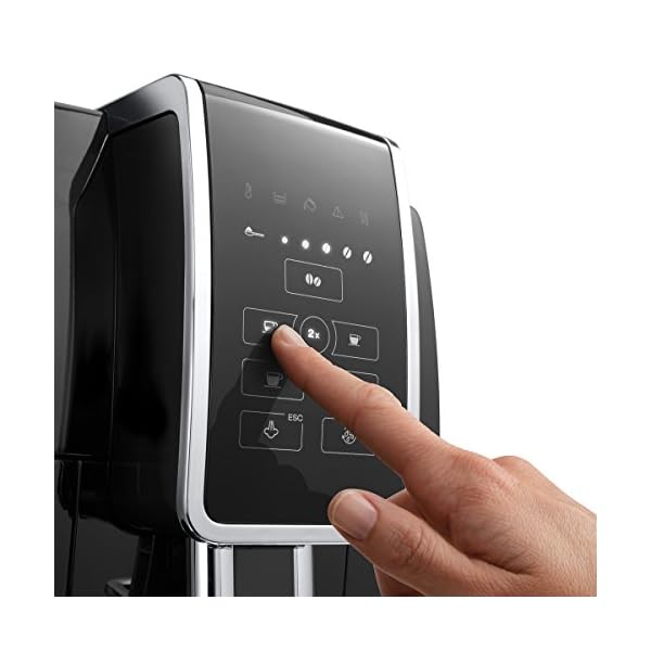 De'Longhi ECAM350.15.B Basic Cafetera superautomática, 1450 W, 2 Cups, Acier inoxydable, Negro - Imagen 5