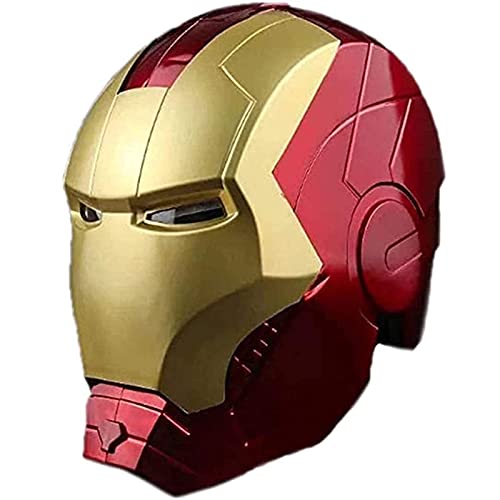 PRETAY Iron Man Helm Avengers 1/1 Toy Modell Maske Wearable und Luminous Spielzeug Film Cosplay Props Cover