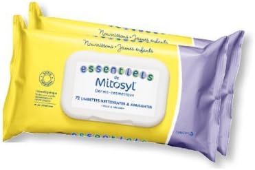 Mitosyl Biodegradable Wipes 2 x 72 Wipes