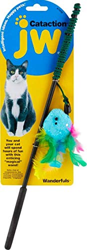 Brinquedo para Gatos JW Varinha Azul JW para Gatos, Azul