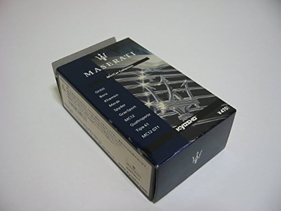 ★ 京商 1/64 マセラティ セット Amazon.co.jp: 京商 1/64 マセラティ ミニカーコレクション MC12