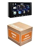 Autoradio Einbaupaket für Alpine ILX-W690D kompatibel mit Honda CR-V 3 + Pioneer Radio | Apple...