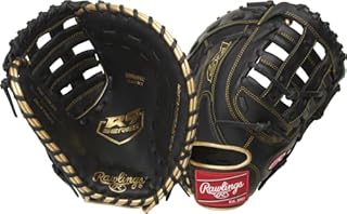 Rawlings | R9 Baseball Glove Series | Multiple Styles | Black/Gold