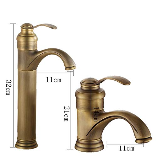 Robinet mitigeur eau chaude froide pour vasque à poser - 2