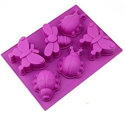 FantasyDay Premium – Carcasa de silicona para horno moldes para su propio especial postres, jabón, pan, molde, para magdalenas, Brownie, Cornbread, Cheesecake, Panna Cotta, Pudding, Jello Shot y más