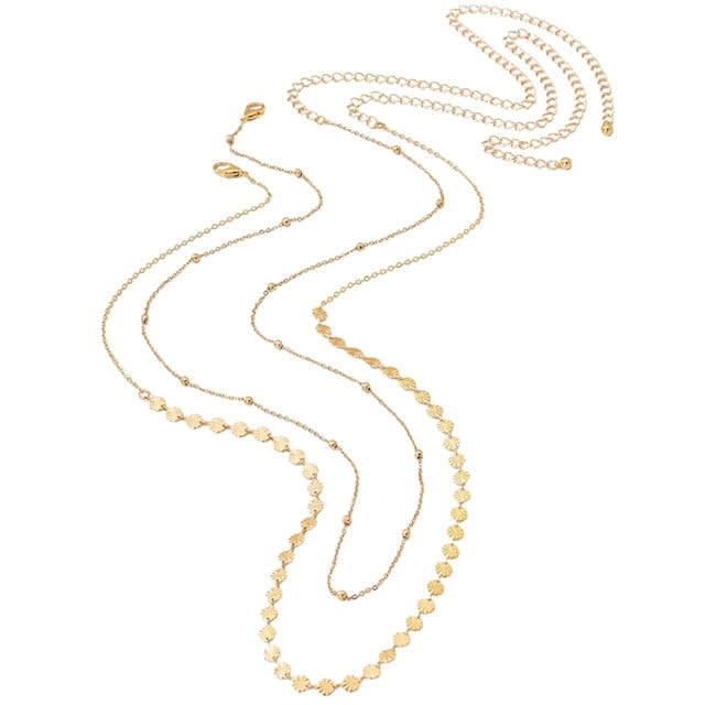 Metal Decorative Waist Chain for Women & Girls | Lightweight Belly Chain with Double Ring Accent-image-20