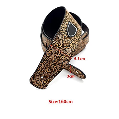 PiniceCore Sangle De Guitare Cuir Souple Pu Pour Guitare Acoustique Électrique Accessoires De Guitare Guitare De Guitare De Guitare - Les Beatles, Paul McCartney, John Lennon, RIngo Starr, George Harrison PiniceCore Sangle De Guitare Cuir Souple Pu Pour Guitare Acoustique Électrique Accessoires De Guitare Guitare De Guitare De Guitare – Image 3
