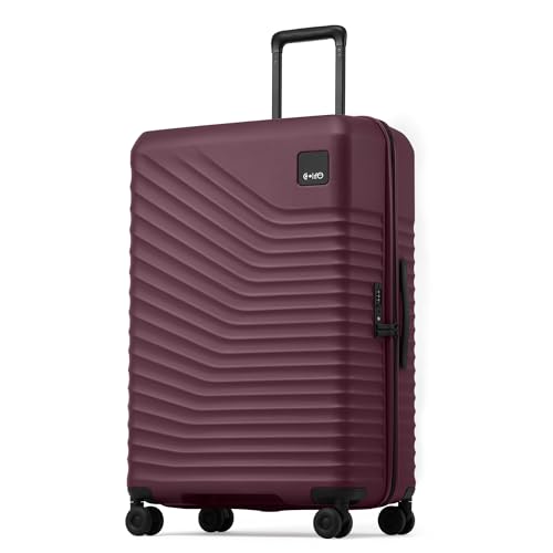 Image of Coolife Luggage, Lightweight PC Hardside Suitcase, Checked-Large 28-Inch | Dual Spinner Wheels, TSA-Approved Lock, Upgraded PC Hardshell, Large-Capacity Checked Luggage, Durable Travel Suitcase