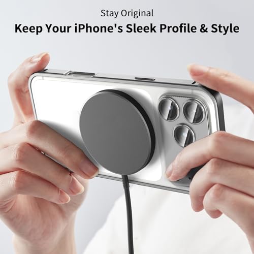 Metal Bumper Case for iPhone 17 Pro Max, Aluminum Frame Slim Case [Separate Metal Lens Protector] [HD Tempered Glass Screen Protector] [Hippocampal Buckle Design] Cover for iPhone 17 Pro Max 6.9 Inch by Eastcoo - Used condition - Image 6