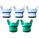 FUATY 3/4” NPT Plug, Male Thread PPR Pipe Plugs and Caps Garden Irrigation Tubing Stopper Drain...