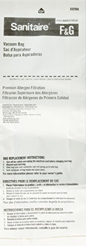 Sanitaire Eureka Style F and G Paper Bag (Pack of 5)