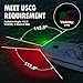 Obcursco Boat Navigation Lights, LED Red and Green Vertical Mount for Bow and Stern, IP67 Waterproof Marine Lights for Pontoon, Bass, and Jon Boats(Sliver)