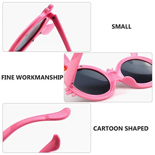 ABOOFAN Óculos de Sol de Coelho Crianças Festa de Páscoa Óculos Engraçados de Orelha de Coelho para