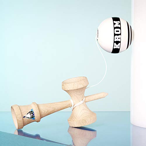 KROM Kendama Gioco - Strogo Bianco - Equilibrio