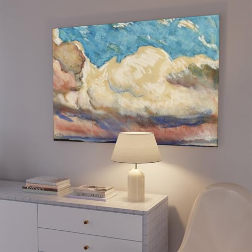 Affiche Clouds by Maynard Dixon impression sur toile déco murale 50x75 cm - 7