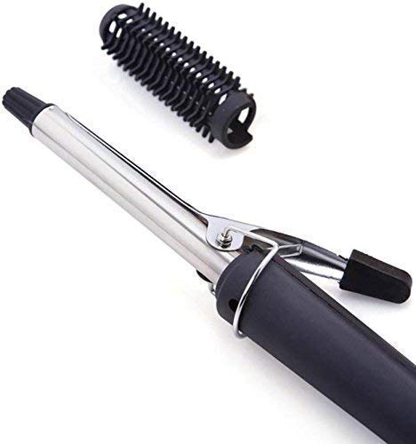 Cy Hair Curlers Thin Curler,Ceramic Hair Curler Ceramic Tourmaline Curling Iron Barrel Wand - Red-image-24
