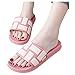 Pantofole Ultra Morbide Pantofole Da Casa Ultra Morbide, Scivoli Per Cuscini, Scarpe Da Bagno Con Suola Spessa Antiscivolo, Scivoli Per Doccia Ad Asciugatura Rapida ( Color : Pink , Size : 42-43EU )