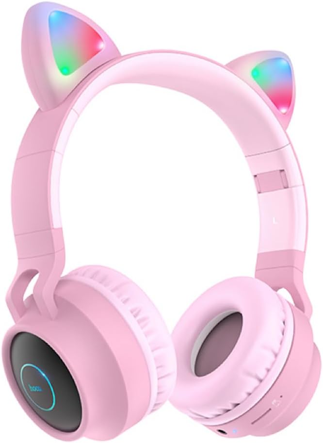 Hoco W27 Cat Ear Bluetooth Headphones, front view