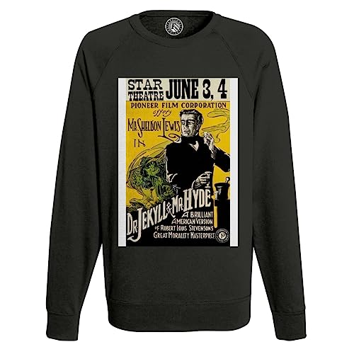 Sweatshirt Homme Dr Jekyll & Mister Hyde Vintage Cinema Ancien