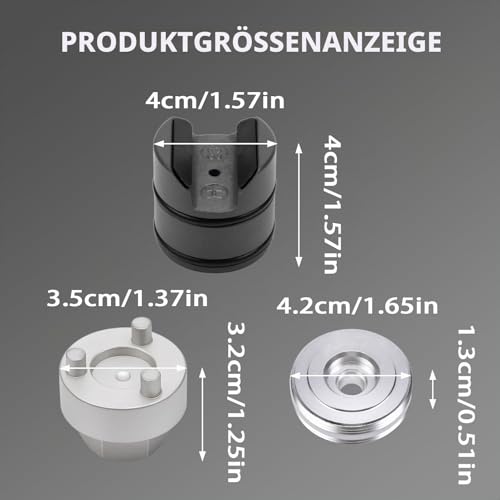 GNXfixt Reparatursatz für die Zahnstange und Werkzeug zum Entfernen der Spurstange, 7-teilig für F20 F21 F30 F32 F31 F36 F48 F25 X1 X3 X4 32106891974 Reparatursatz Lenkstange