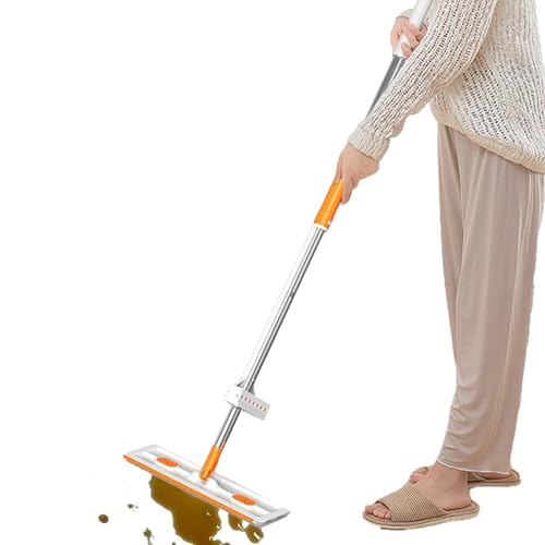 jamgeery Fregona Plana | Mopa Húmeda y Seca | Mango Telescópico para Fregado Diario en Áreas Grandes Abiertas de Hogar Apartamento Baño Cocina y Uso Comercial