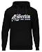 Produktbild Berlin Ehre & Stolz Männer und Herren Kapuzenpullover | Fussball Ultras Geschenk | M1 FB (Schwarz, XL)