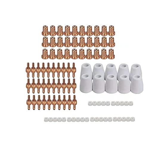 PT-31 Plasma Electrode Nozzle Tip Kit Extended Fit CUT 30 40 40D 50 CT312 Plasma Cutter Torch 100pcs