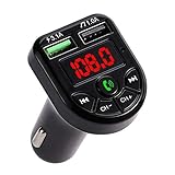5: versión de Bluetooth 5.0 YoBuyBuy Para BTE5 Coche Mp3 Bluetooth Manos Libres Teléfono Coche Reproductor Bluetooth Tarjeta de música para Coche Receptor FM