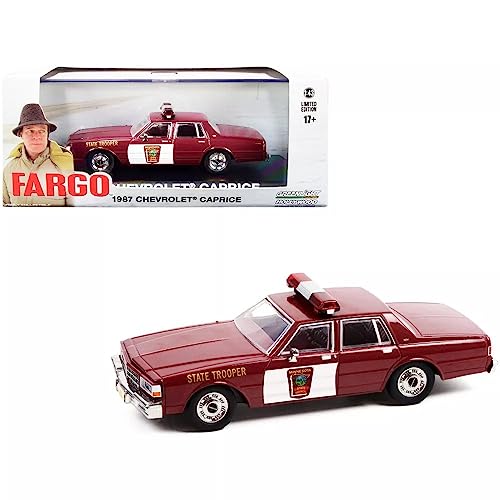 Greenlight 86610 Fargo 1987 Caprice Minnesota State Trooper escala 1:43