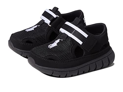 Polo Ralph Lauren �x�r�[ �j�̎q �o�[���Y �T���_�� (�c��), �u���b�N�X�|�[�c�o�b�N/���b�V��/�z���C�g�v���C���[�|�j�[�B, 8 US Toddler