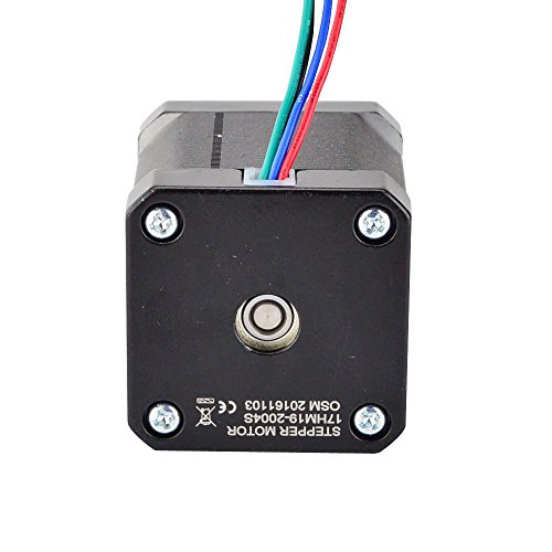 STEPPERONLINE Nema 17 Schrittmotor Bipolar 0,9 Grad 46Ncm 2A 42x48mm 4 Drähte für 3D DRUCKER/CNC-Fräse – Bild 6