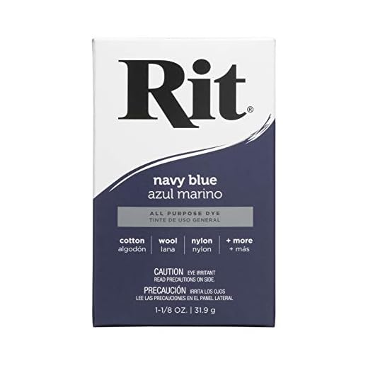 Rit, Navy Blue Purpose Powder Dye, 1-1/8 oz
