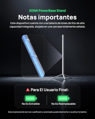 Miniatura 6 de Xgimi Soporte Powerbase Nuevo , Soporte 2en1 Con Batería , Montaje Rápido, Ligero, Portátil Y Estable Diseñado Mogo 2 Pro New , Mogo 3 Pro Y Elfin Flip Plus